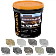 Revestimento Textura Granffino Pedras Naturais 20Kg - Hydronorth