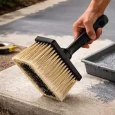 Broxa Retangular Para Pintura Chapiscos 155 X 50 Cerdas Resistentes Condor