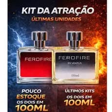 Kit Ferofire + Ferofire by ventus de 100 ml ultimas unidades com feromonios