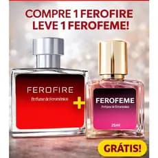 Ferofire perfume da sedução comprou hoje ganhou 1 Ferofeme gratis