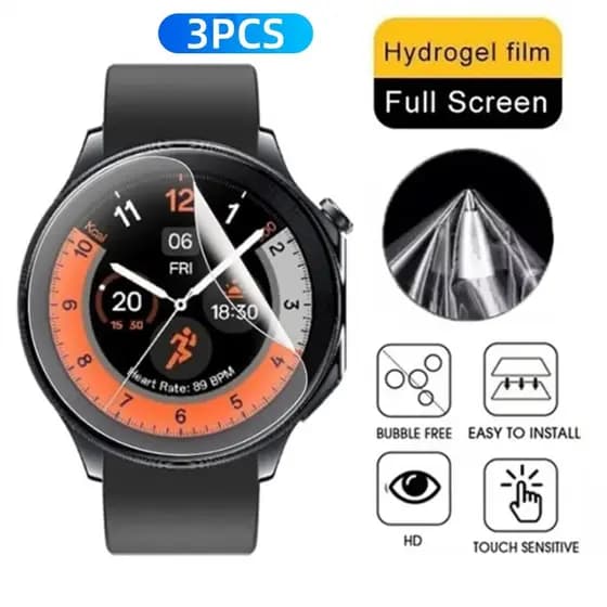 1-3 Unidades Para OPPO Watch X3 X2 X Mini SE S Free Band 2 Cobertura Completa Filme De Hidrogel Macio Anti Arranhões 3 2