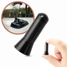 Antena De Carro Carbono Mini 3,5cm Citroen C3 C4 Aircross Ds