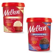 Kit Festa Doces Brigadeiro Beijinho Melken Harald 2 Unidades