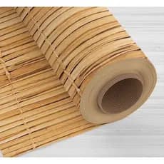 Tnt Estampado Esteira Palha Bambu Decoração 1,4 X 2 Metros