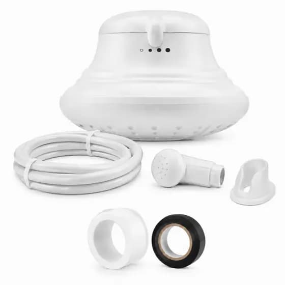 Chuveiro Ducha  Elétrico Bella  Kit ja com Veda Rosca e Fita Isolante Ultra 4 Temperaturas Lorenzetti  Banheiro 127/220V
