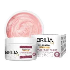 Brilia Nails Gel Control Cover Nude Shine Molde F1 Led/Uv Cabine 25g