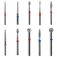 Brilia Nails Brocas Diamantadas Cutículas e Acabamento - Gramatura Fina e Média / Escolha a Sua