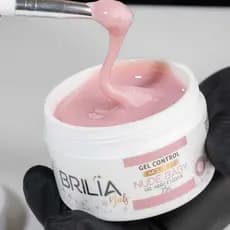 Gel Construtor Unhas Nude Baby Control Molde F1 Brilia Nails