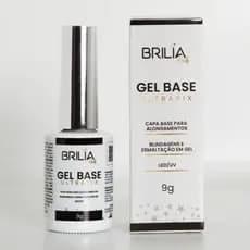 Gel Base Ultrafix Clear 9g - Capa Base para Alongamento de Unhas SEM TPO HEMMA DMPT Brilia Nails