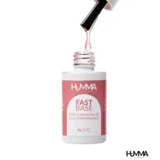 Fast Base Humma 9g - Capa Base Clear Alta Aderência Passo Único Sem Tpo