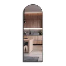 Espelho Base Reta Oval 110X50 Corpo Inteiro Grande Moderno Lançamento