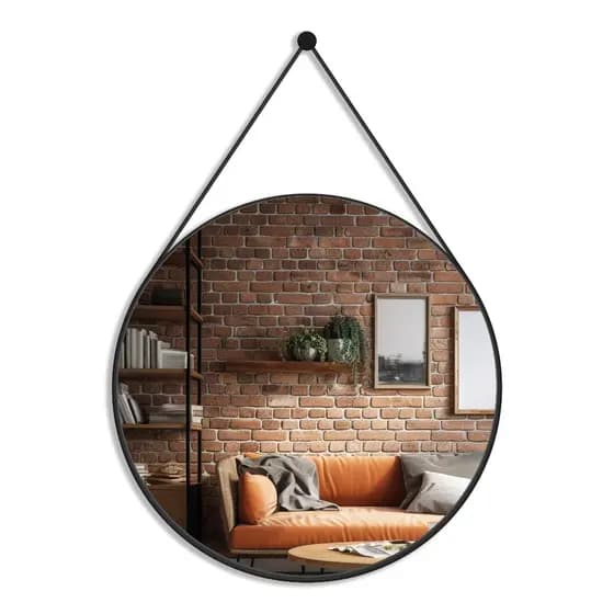 Espelho Grande 80CM Salão de Beleza Com Suporte