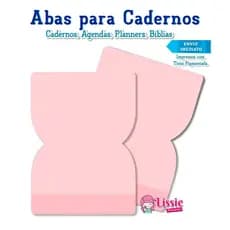 Abas Adesivas para Cadernos Agendas Planners Bíblias - Ref A21.05.011