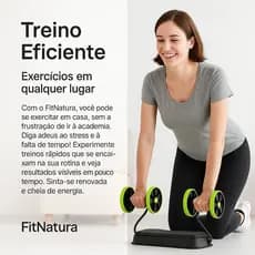 Aparelho Ginastica Portatil Multifuncional Compacto Exercicios Residencial Treino