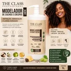 Creme Modelador Cachos Crespos Libéré Hidratação Controle Volume 1 Litro