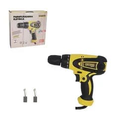 Parafusadeira Eletrica Potente 350W 127V Bateria Recarregavel Alta Durabilidade