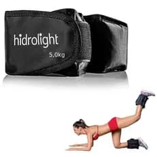 Caneleiras Tornozeleira Par 7 kg Hidrolight
