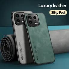 Para Xiaomi Mi 13 13 Caixa Pro ELVEV Camurça Lisa De Luxo De Couro De Proteção Total
