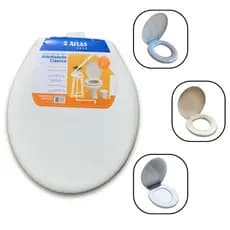 Assento Sanitário Almofadado Para Vaso Universal Oval Atlas