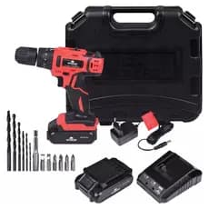 Parafusadeira/Furadeira Impacto 18v 2 Baterias Worker
