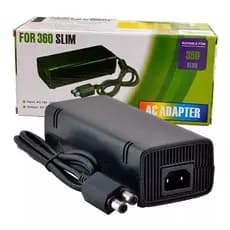 Fonte Xbox 360 Slim Video Game Bivolt 2 Pinos Durável e Segura