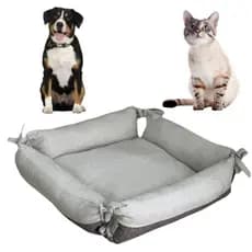 Cama Caminha Pet Cachorro Cão Cães Gato Animais Sustentável Tamanho P 50x50x15cmm