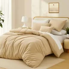 Capa Edredom Super King Duvet 2,90 x 2,60 Estampada e Lisa 400 Fios Confort Coberdrom e Edredom