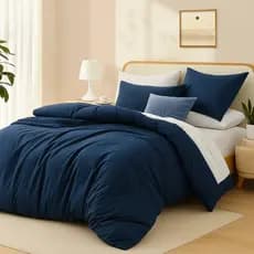 Capa de Edredom Queen Duvet Com Ziper 2,40 x 2,60 Lisa 400 Fios Confort Oferta