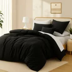 Capa Edredom Solteiro King Solteirao Duvet 1,80 x 2,40 400 Fios com Ziper