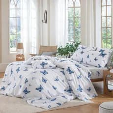 Capa Duvet Casal 2,20 x 2,40 + FRONHAS Edredom Percal 200 Fios 100% Algodao Confort