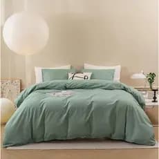 Capa Edredom Duvet Queen + Jogo de Cama 3 Pçs Elástico e Fronhas Total 4 Peças