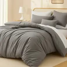 Capa Edredom Solteiro Duvet com Zíper Lisa 1,60 x 2,40 400 Fios