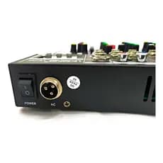 Mesa Som Lelong 7 Canais Bluetooth Usb C/ Equalizador Le-...