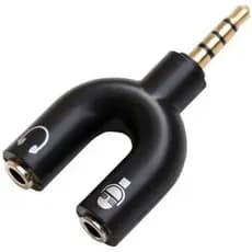 Adaptador Fone P2 para Microfone P3 - Original C7INTEGRA