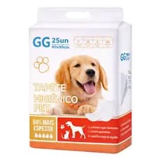Tapete Higiênico Pet 60x90 Descartável 25 Unidades