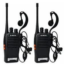 Kit 2 Rádios Comunicadores Bf-777s Walk Talk 16 Canais 12km