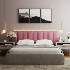 Kit Completo 5 Até 10 Cabeceira Modular Estofada De Cama Box Casal Queen King Premium Envio Imediato