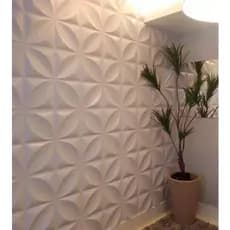 Kit de 40 Até 100 placas pvc 3d revestimento de parede decorativa 25 cm