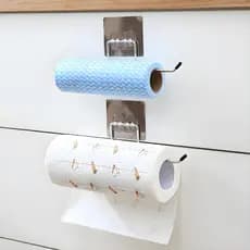 Porta Papel Toalha Alumínio Filme Suporte Parede De Cozinhas e Banheiros Casa Decoração Alumínio