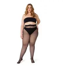 2 Meia Calça Fio 15 Plus Size Trifil 6395