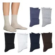 6 Pares de Meias Algodão Sportwear Sem Punho 1275