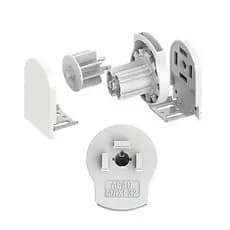 Kit reparo reforçado para comando de persiana e cortina rolo para tubo 32mm