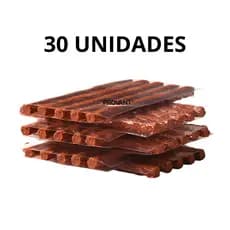 Refil Remendo Macarrão Caixa 30 Unidades Conserto Pneu Carro