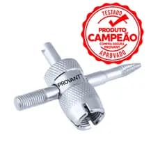 Chave Saca Núcleo Omega  4 Usos Válvula De Pneu