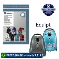 Kit Saco Descartável para Aspirador de Pó Electrolux Original, Clario e outros modelos