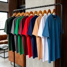 Kit 4, 6, 8 ou 10 Camisetas Básicas Masculina 100% Algodão Cores Tendência Reforço Ombro a Ombro Moda Básica Atacado