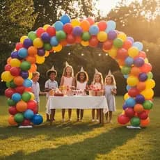 Kit Arco Completo Desconstruído Desmontável Festa Decoração