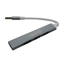Hub USB Tipo-C com 4 Portas (1 USB 3.0 + 3 USB 2.0)