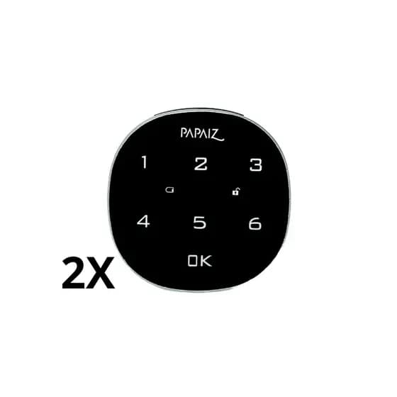 KIT COM 2 PAPAIZ FECHADURA DIGITAL PARA MÓVEIS E ARMÁRIOS M1602