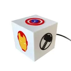 Luminaria Vingadores, Abajur Herois
